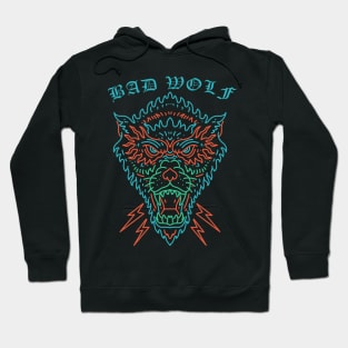 tattoo, bad wolf Hoodie